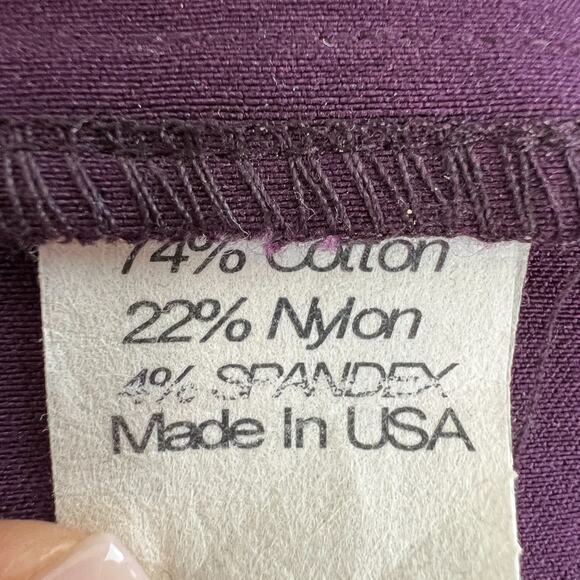 STOP STARING Purple Plum Pinup Wiggle Bodycon SLIMMING SEXY Dress S Small - Picture 8 of 8